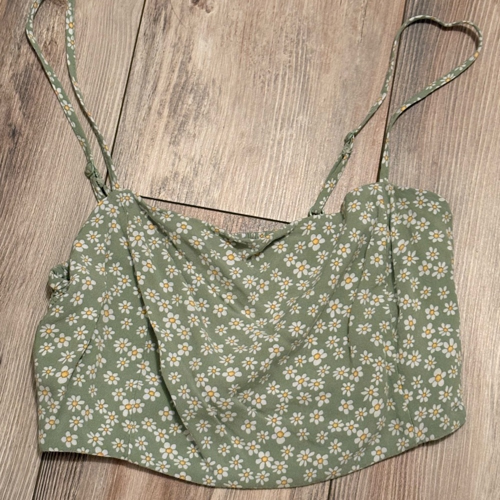 Spaghetti strap loose fit tube top